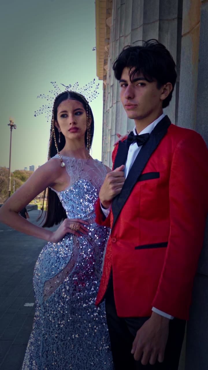 Pareja de gala